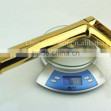 Best Selling Single Hole Gold Plated Bathroom Faucet photo-5