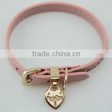 Latest design leather dog collar wholesale-A03