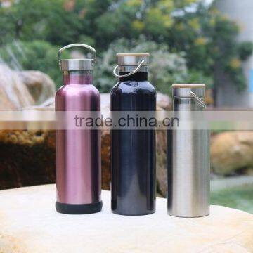 FDA LFGB stainless water bottle, stainless steel thermos, double wall stainless steel vacuum flask for taiwan market