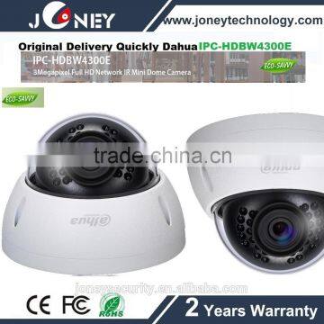 Fast Delivery HOT 3MP Full HD POE Network IR Outdoor Original Dahua ECO SAVVY IPC-HDBW4300E Dahua IP Camera with 2.8mm lens