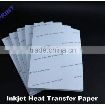 Dark t-shirt A4 size inkjet transfer paper for cotton/transfer paper for inkjet printer/transfer paper for cotton/transfer paper