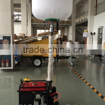 gasoline generator mobile balloon light tower