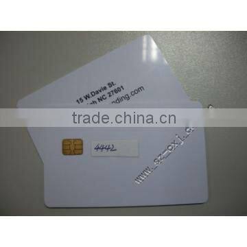 HOT SELL!! World Popular Contact IC card with 4442/5542 chip