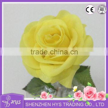 wholesale real touch artificial flower single head natural touch rose