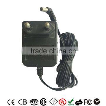 9V 1000mA AC/DC Power Adaptor with EU Plug CE GS Certificate