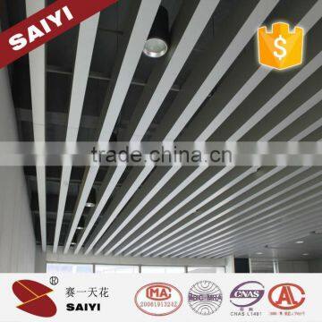 2016 Latest Indoor Building Materials Interiored Baffle Ceiling