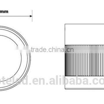 Round Surface-mounted Led Down Light Fixtures photo-6