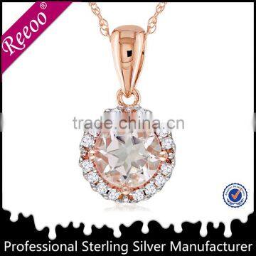 925 Sterling Silver Cubic Zirconia Drop Pendant,silver pendant crown