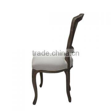 French leisure country style dining room chairs wood chairs