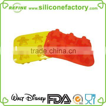 Disney audit factory for lovely ginger cake mould, silicone Christmas cake mould