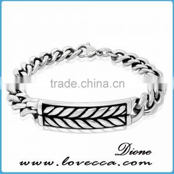 New Fashion stainless steel bracelet for christmas day jewelry