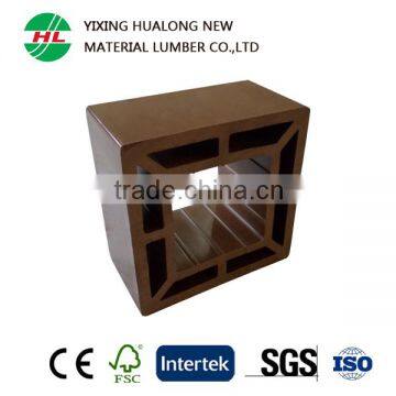 Wood Plastic Composite Decking WPC Column Accessory for Railing Pavilion