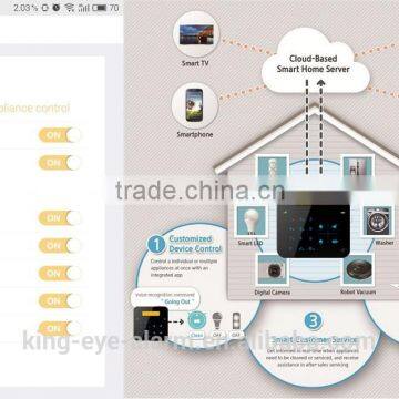 3'years Free Warranty 30wireless+4wired Zones LCD Display House Alarm System 2016 Wireless photo-2