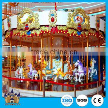 2016 Kids Amusement Parks Luxury Merry go Round Carousel for Sale photo-4