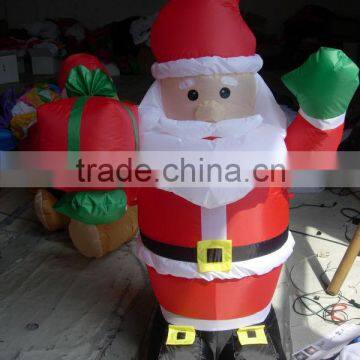 Inflatable Santa with gifts for Christmas