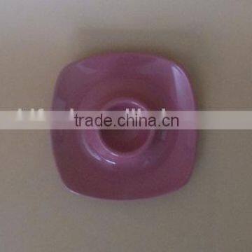 Color Glaze Porttery Egg Plates and Dishes Small Ceramic Egg Plates Bulk Porcelain Egg Plates photo-2