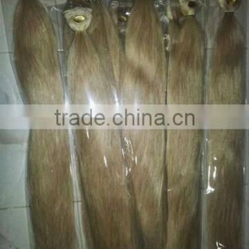 attractive natural straight cheap human hair blonde bundles