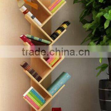 tree shaped corner bookcase