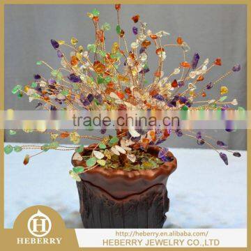 Gemstone tree for sale,semi precious stone tree