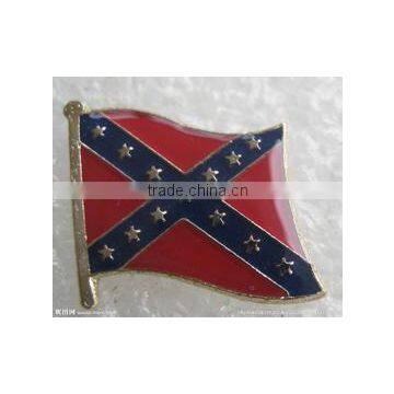 High quality metal National Flag Badge Pin Badge Country Flag Lapel Pin Enamel Friendship Flag