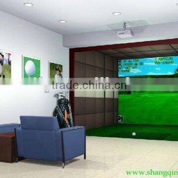 indoor screen golf simulator