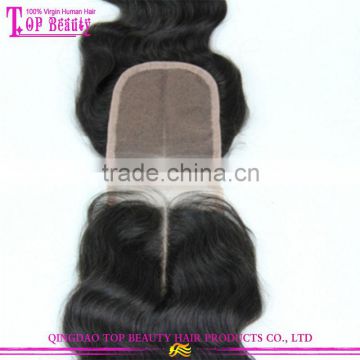 Cheap Stock Silk Base Closure Free Parting/Middle/3 Way Part Silk Base Closure