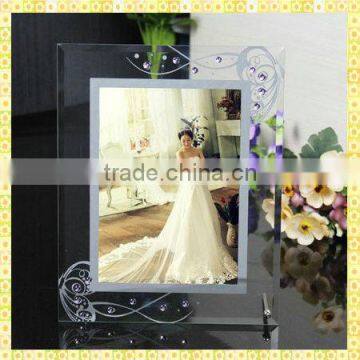 Square Glass Photo Picture Frame For Wedding Take Away Gifts