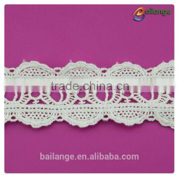 2016 beautiful lace trim for embroidery design