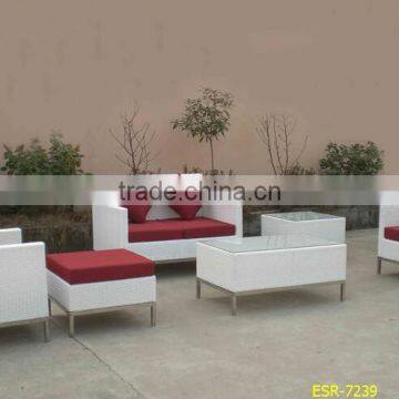 Cheap price Rattan Sofa and Coffee Table