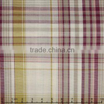 James no Minimum Regular Soft Yarn Dyed Colorful Big Check Plain Fabric photo-6
