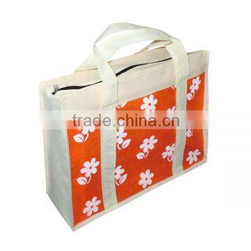 Nonwoven Travel bag with Zipper