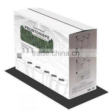 Plastic Artificial Hedge Fence Wall photo-3