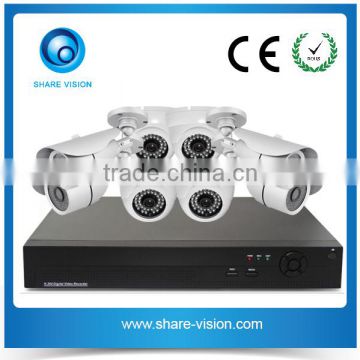 h.264 8ch hd ahd dvr combo cctv camera kit surveillance cctv security system