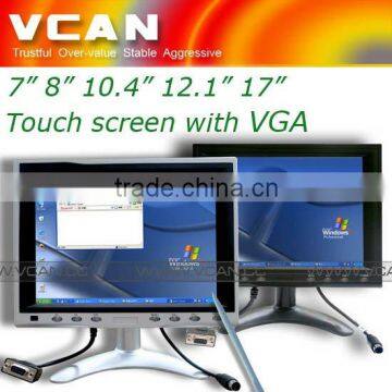 TM-8200/8inch car touch screen monitor VGA