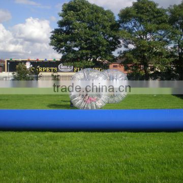 INFLATABLE ROLLER BARRIER FOR zorb ball barrier