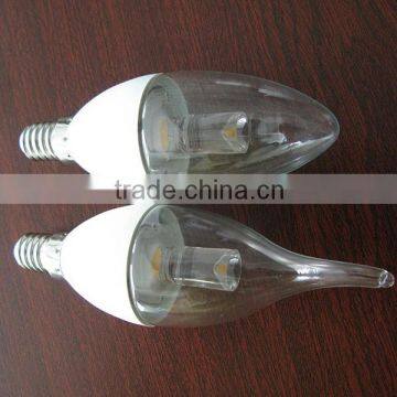 3W 5W COB Led CE RoHS UL wholesale candle led, led candle components