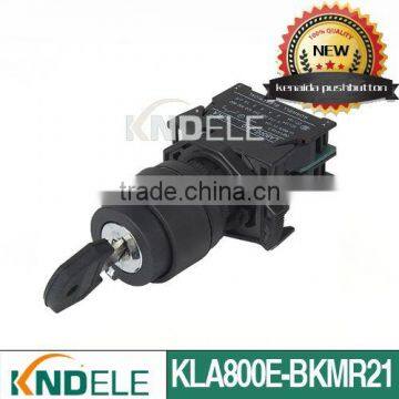 rotary switch with a key , selector switch KA800E-BKMR