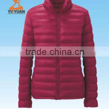 Fashion ladies down Jacket overcoat winter windproof jackets