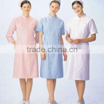 nurse uniform/Hospital scrubs / cap/white/blue/pink