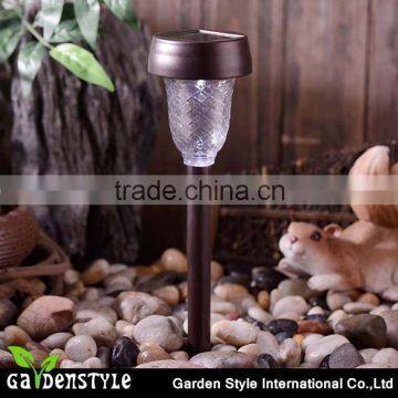 2016 Hot Sale Plastic Stainless Steel Solar Garden Light From China Manufacturer