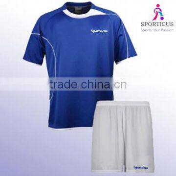 Blue Soccer Uniform SL-SS-15