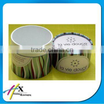 Green round cheap cosmetic box