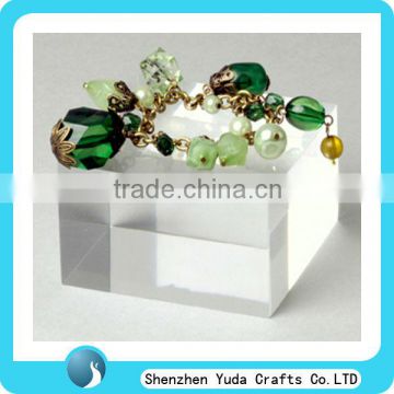 Customized acrylic/plexiglass jewelry display block acrylic display block