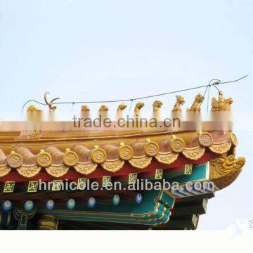 pagoda garden pavilion roof tile for Chinese classical building roof