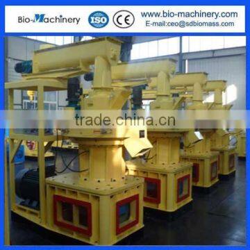 Biomass Vertical ring die wood pellet machine ,pellet press 1.5-2T/Hour with Automatic lubrication/pellets production line