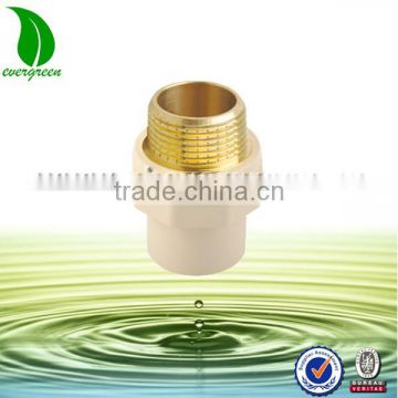 water pipe quick coupling with brass male thread