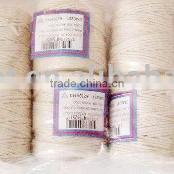 natural cotton twisted twine with competitive price