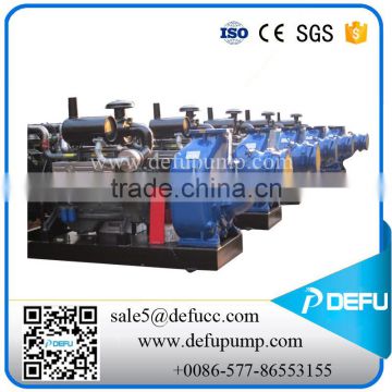 diesel engine dredge pump for sale with control panel