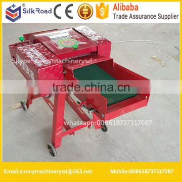 portable mini agricultural equipment forage chopper cutter