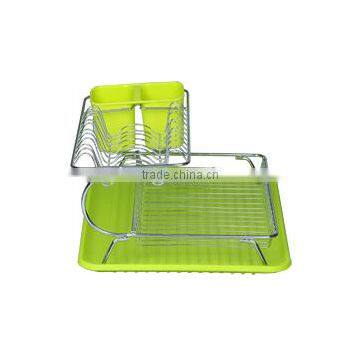 Metal Dish Rack With Plastic Tray photo-2